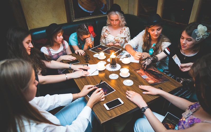 Хэллоуинская вечеринка с мистической атмосферой в Belgorod