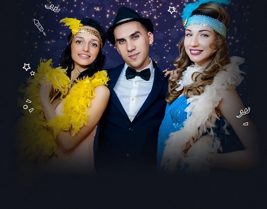 New Year's corporate party in Belgorod.